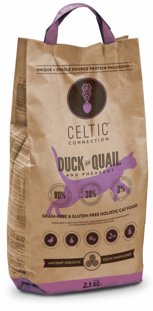 Celtic Connection And med vaktel og fasan kattemat
